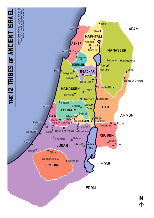israel-tribes
