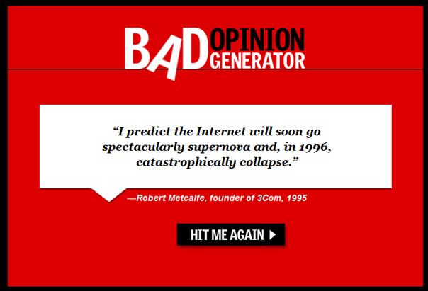 bad opinion generator