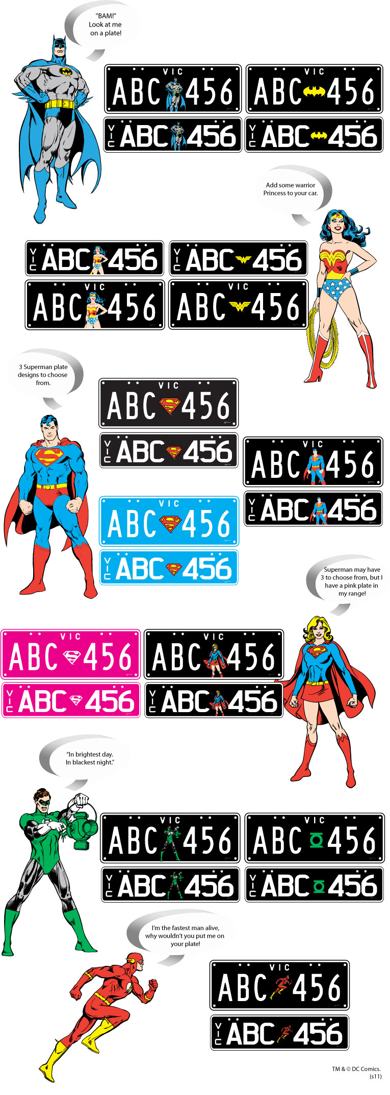 DC plates for coming soon page