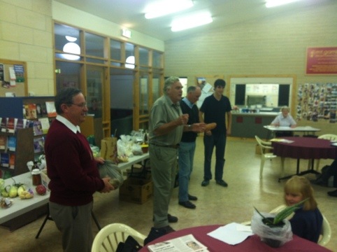 Kevin Norman, our expert auctioneer, and a few helpers