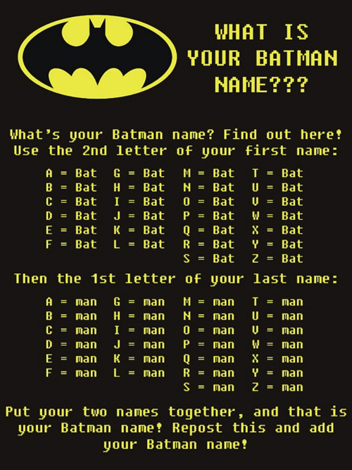 batman name