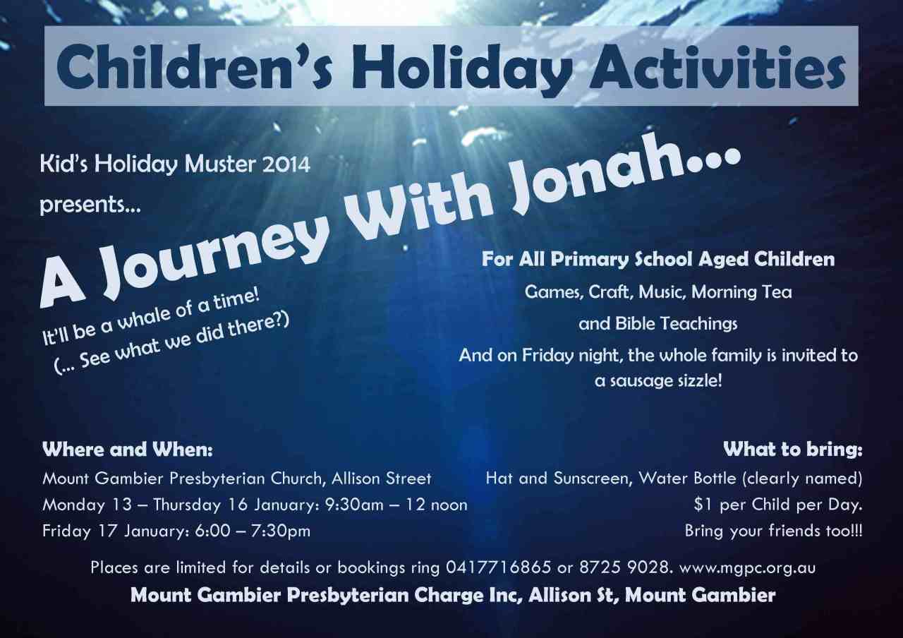 Holiday Muster 2014 poster web